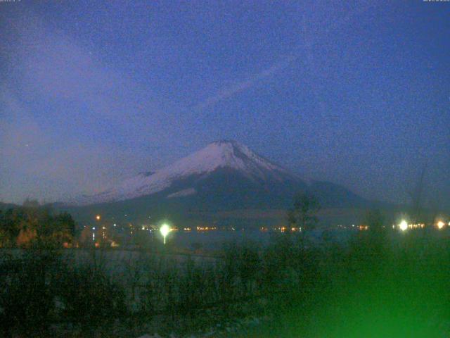山中湖からの富士山