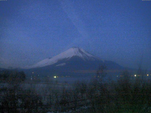 山中湖からの富士山