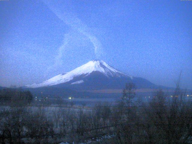 山中湖からの富士山