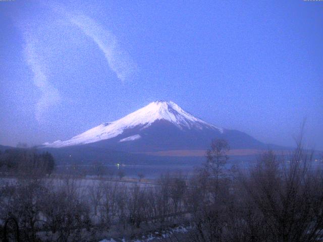 山中湖からの富士山