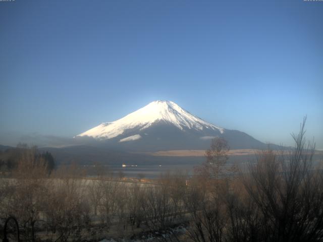 山中湖からの富士山