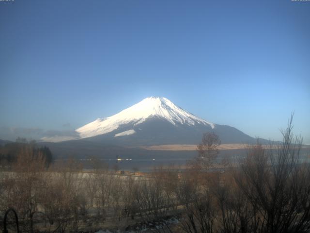 山中湖からの富士山
