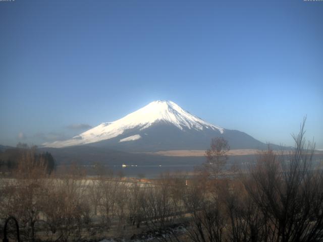 山中湖からの富士山