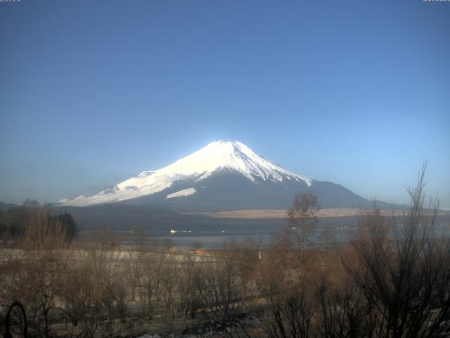 山中湖からの富士山