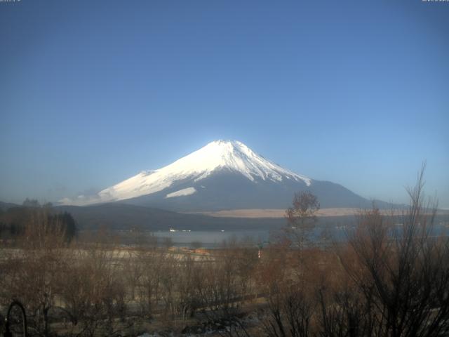 山中湖からの富士山