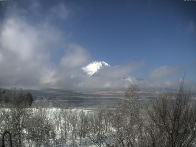 山中湖からの富士山