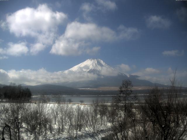 山中湖からの富士山