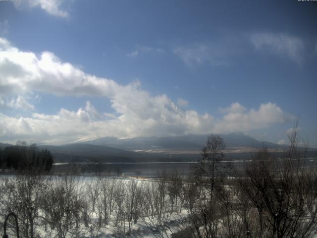 山中湖からの富士山