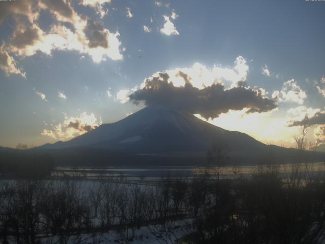 山中湖からの富士山