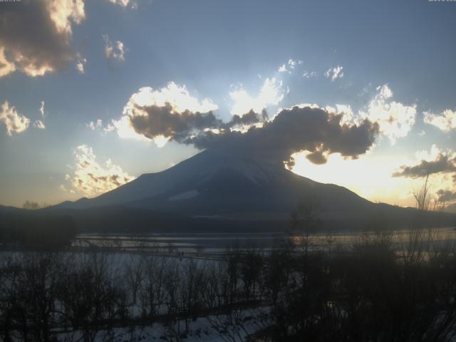 山中湖からの富士山