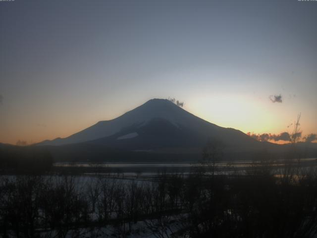 山中湖からの富士山