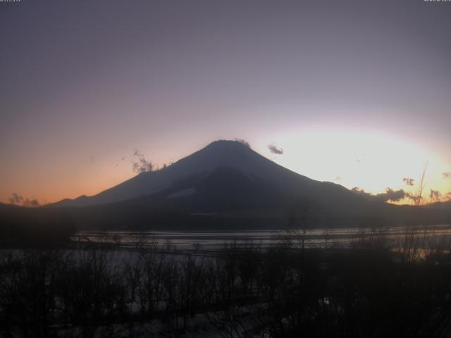 山中湖からの富士山