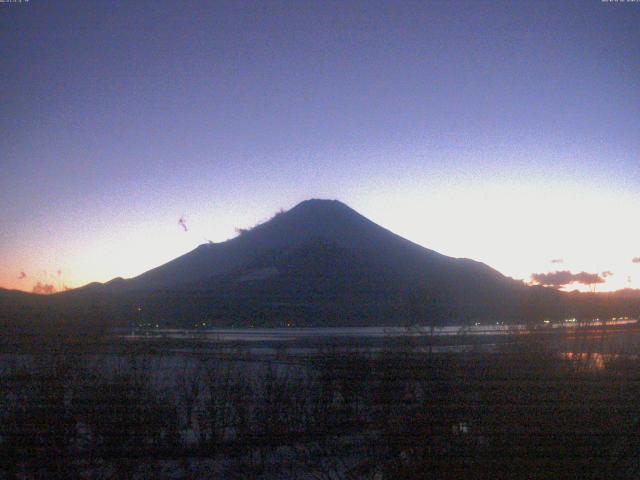 山中湖からの富士山
