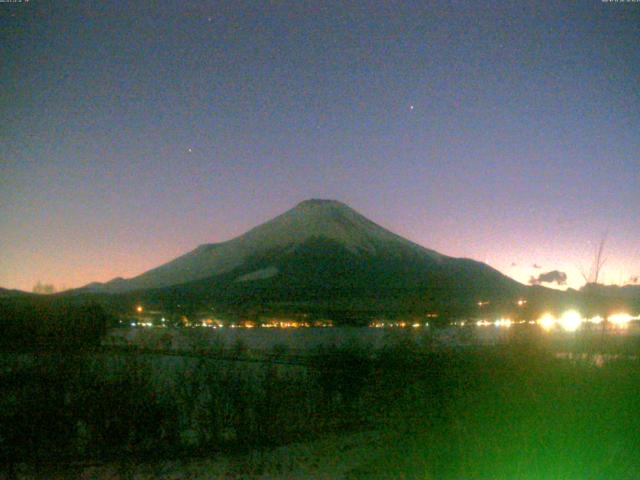 山中湖からの富士山