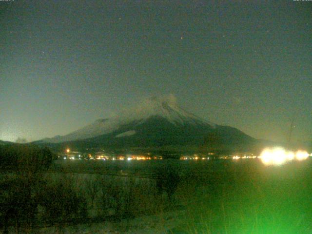 山中湖からの富士山