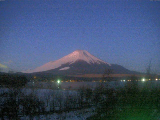 山中湖からの富士山