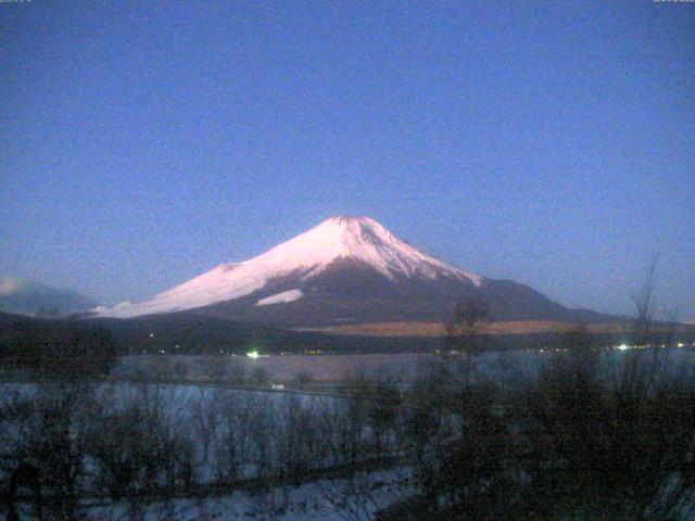 山中湖からの富士山