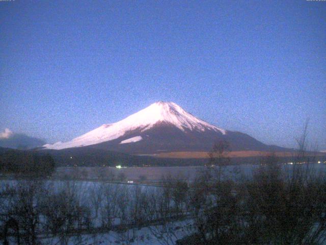 山中湖からの富士山