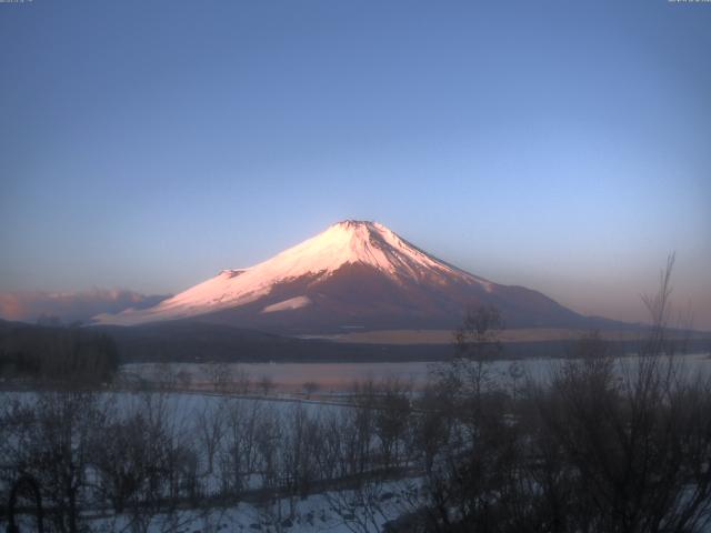 山中湖からの富士山