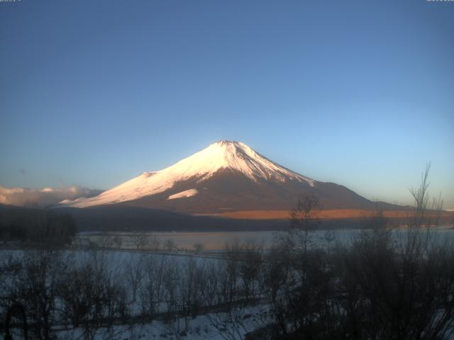 山中湖からの富士山