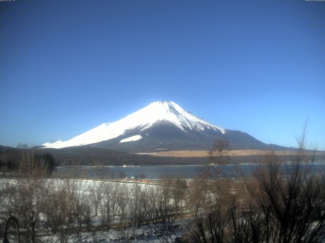 山中湖からの富士山
