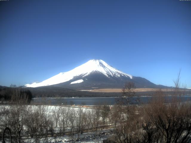 山中湖からの富士山