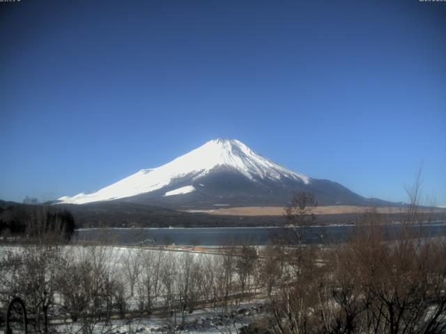 山中湖からの富士山