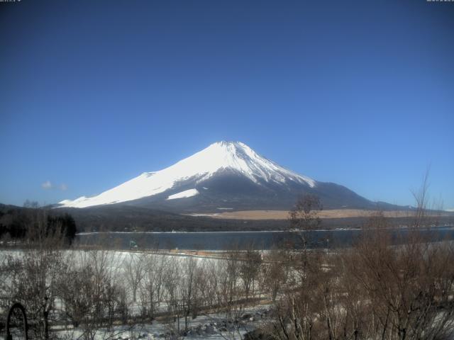山中湖からの富士山