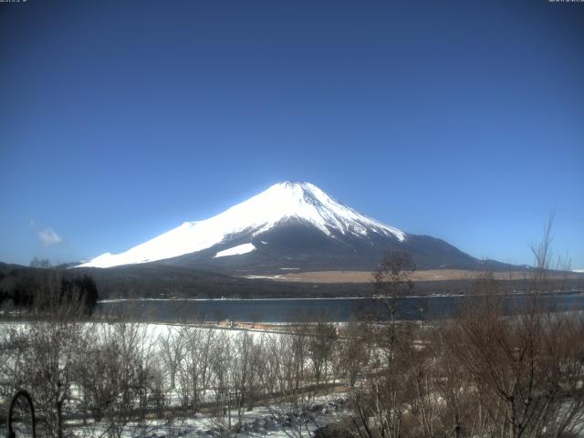 山中湖からの富士山