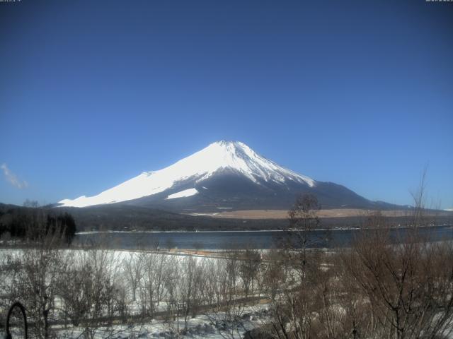 山中湖からの富士山