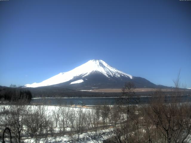 山中湖からの富士山