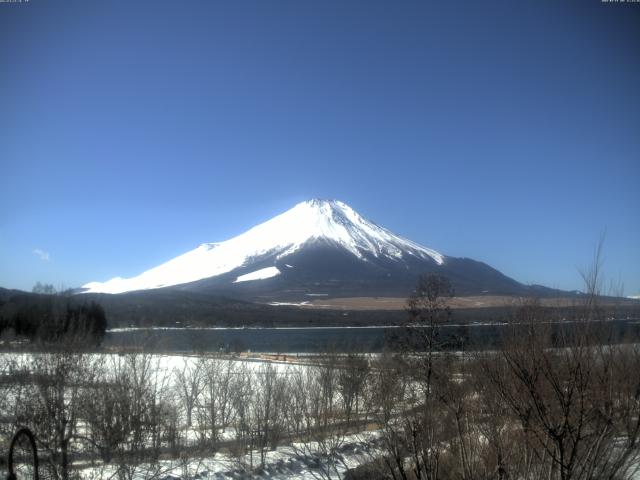 山中湖からの富士山