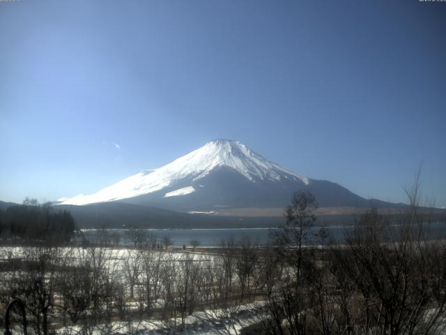 山中湖からの富士山