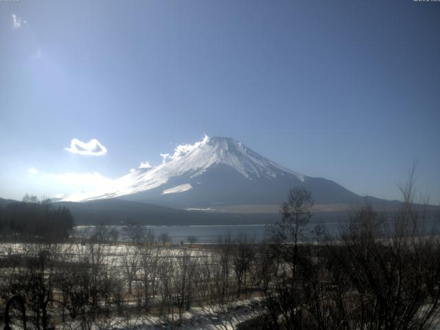 山中湖からの富士山