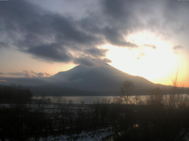 山中湖からの富士山