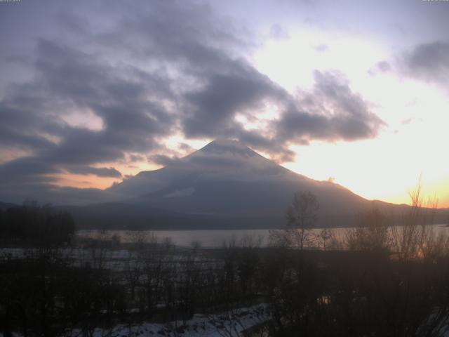 山中湖からの富士山