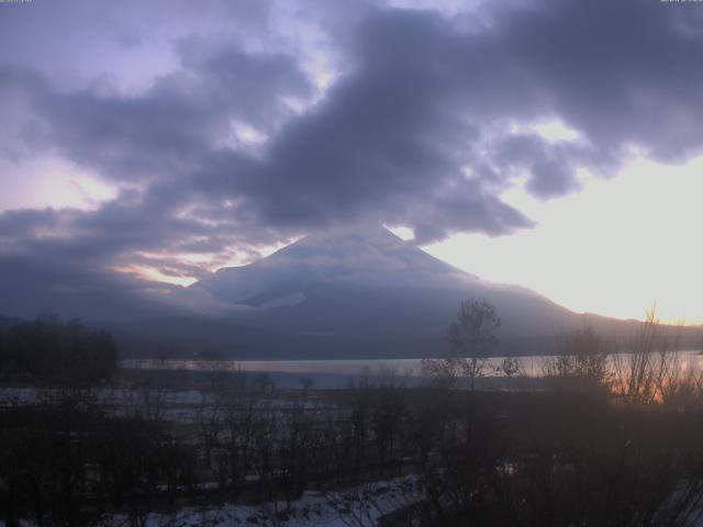 山中湖からの富士山