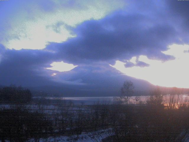 山中湖からの富士山