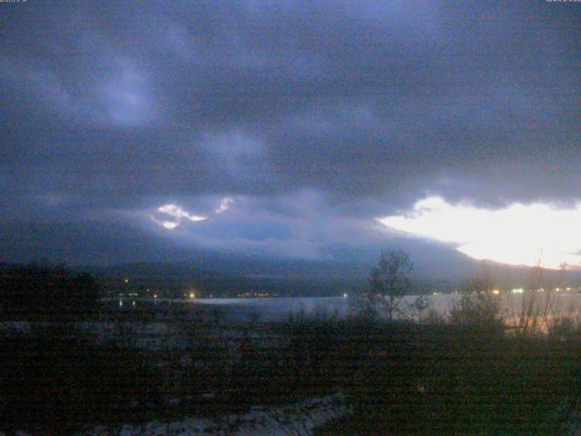 山中湖からの富士山