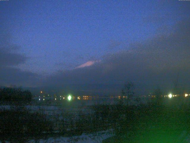 山中湖からの富士山