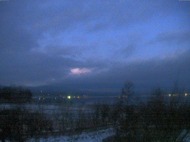 山中湖からの富士山