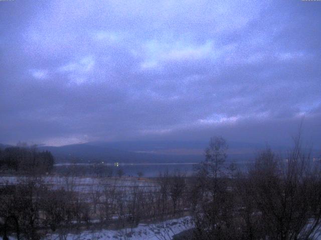 山中湖からの富士山