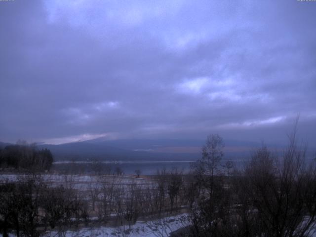 山中湖からの富士山
