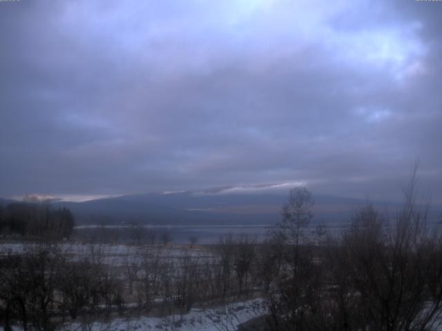 山中湖からの富士山