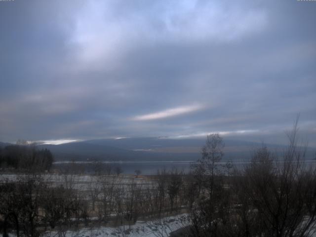 山中湖からの富士山