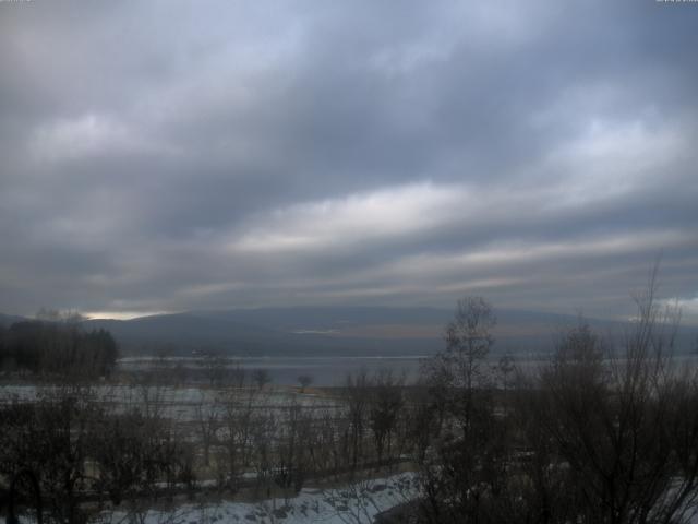 山中湖からの富士山