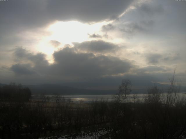 山中湖からの富士山
