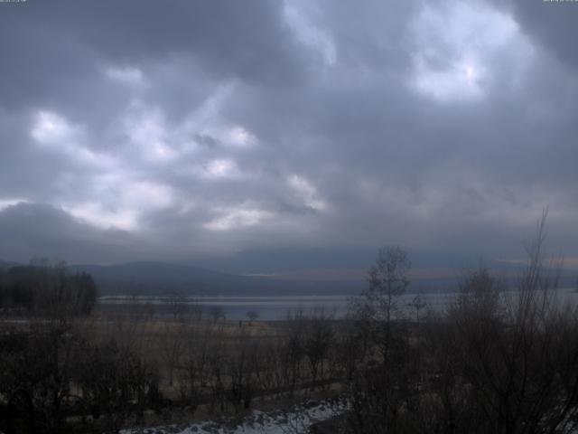 山中湖からの富士山