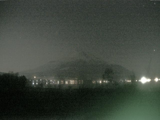 山中湖からの富士山