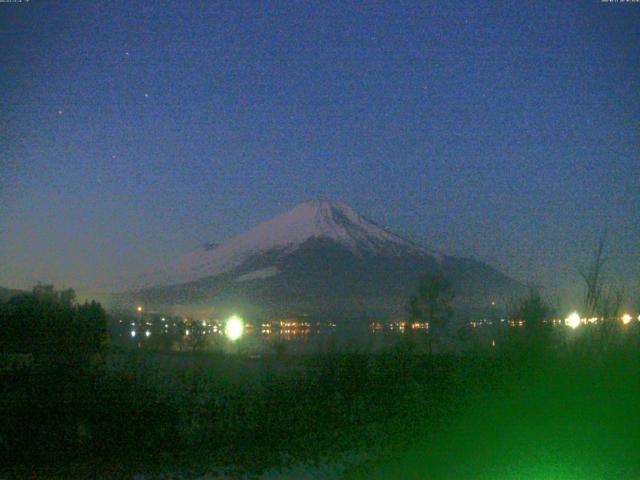 山中湖からの富士山